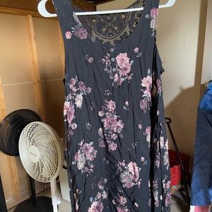 Maurice’s Black Floral Dress. Size Medium.